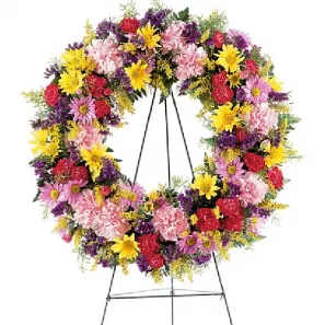 Eternity Wreath order at Burkitt's Floral