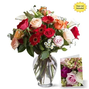 Anniversary Florist's Choice II order at Burkitt's Floral