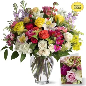 Anniversary Florist's Choice III order at Burkitt's Floral
