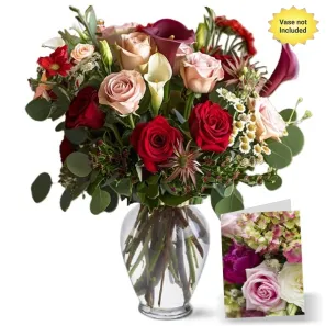 Anniversary Florist's Choice IV order at Burkitt's Floral