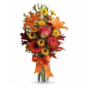 Burst of Autumn order at Burkitt's Floral