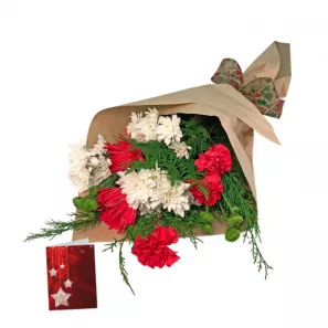 Christmas Florist's Choice I order at Burkitt's Floral