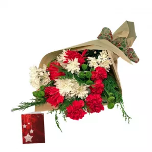 Christmas Florist's Choice II order at Burkitt's Floral