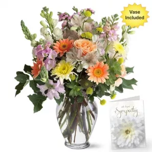 Sympathy Florist's Choice II order at Mann Florist