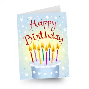 Full Size Birthday Card