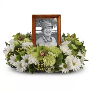 Garden Wreath order at Burkitt's Floral