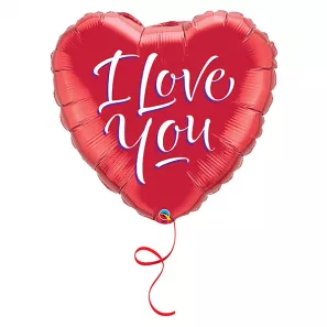 I Love You Balloon order at Burkitt's Floral
