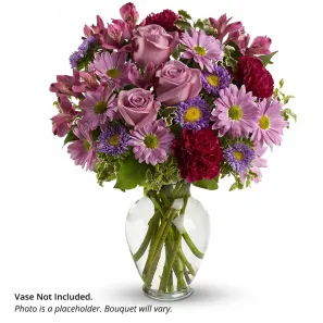 Mother's Day Florist Choice Hand Held Arrangement III order at Burkitt's Floral
