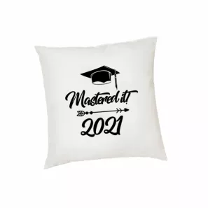 Personalized Cushion Cover Mastered It order at Abby's Flowers Plus