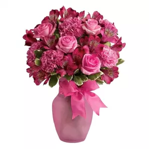 Pink Dreams order at Burkitt's Floral