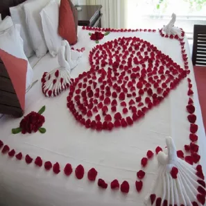 Red Rose Petals order at Burkitt's Floral