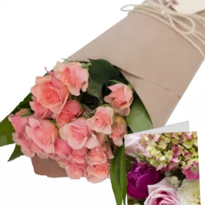 Rustic Gift Packaging order at Burkitt's Floral