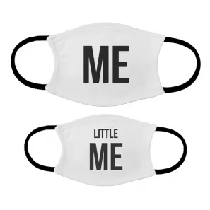 Set of Custom Masks for Parent and Kid Me and Little Me order at Burkitt's Floral